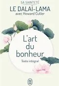 Couverture du livre 'L’art du bonheur' du Dalaï-Lama et Howard Cutler.