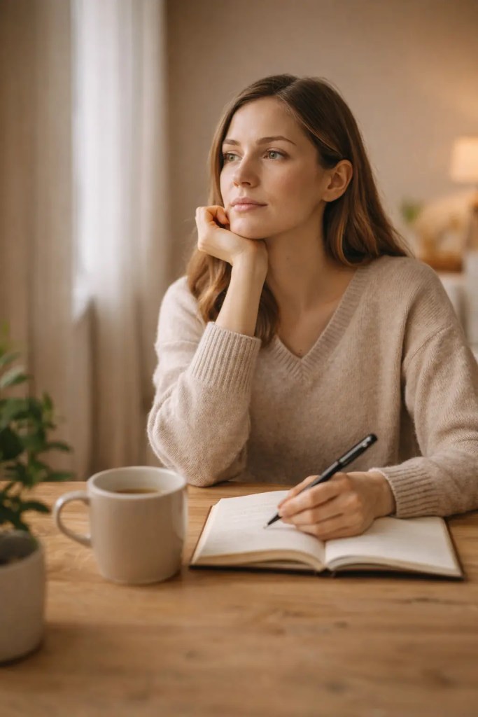 personne prenant un moment de réflexion pour réguler son stress et ses pensées